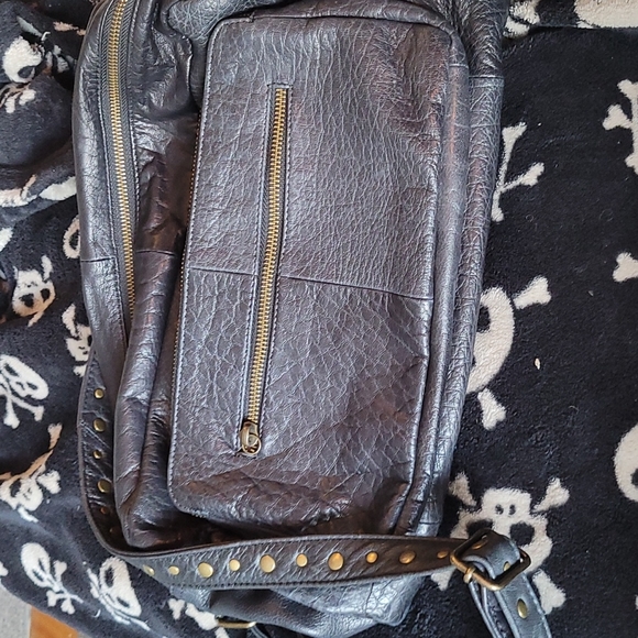 Day and mood pearl crossbody leather purse from Anthropologie - Picture 2 of 8